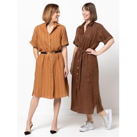 Patrón de costura Style Arc - Vestido tejido Palmer (Tallas 10-22)