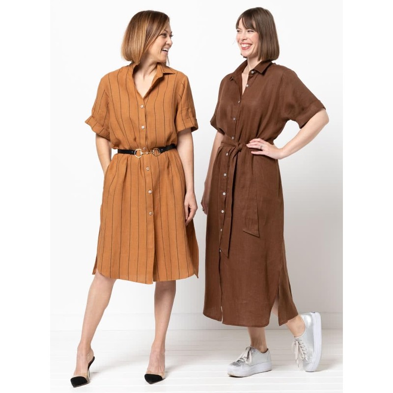 Patrón de costura Style Arc - Vestido tejido Palmer (Tallas