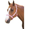 Shires Adjustable Pony/Horse Headcollar - Pink Extra Full