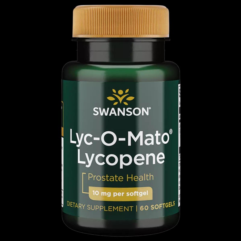 Swanson Lyc-O-Mato Lycopene 10 mg 60 Softgels