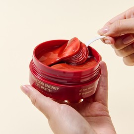 YADA Red Food Eye Patch Nasolabial Wrinkle Dark Circle Patch 60 sheets / 야다 레드푸드 아이패치 팔자 주름 다크서클 패치 60매