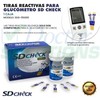 SD CHECK Tiras Reactivas para Medir Glucosa en Sangre Glucómetro