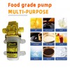 BOZHENYULEI Modern Yellow Plastic Liquid Transfer Pump, 80W Self Priming