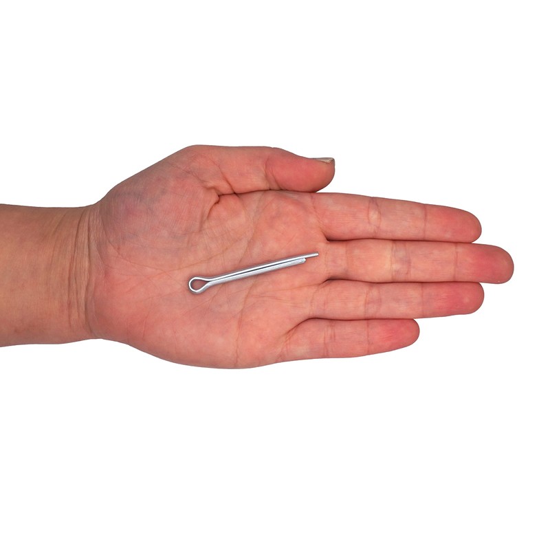SKIR'CO Pack of 20 Galvanised Steel Cotter Pins, 4 x