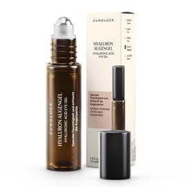 JUNGLÜCK Hyaluronic Eye Gel - Cooling Eye Roller Against Dark Circles
