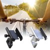 Phone Holder Motorcycle Handlebar Mobile Phone Support Aluminum Alloy 360