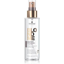BlondMe Schwarzkopf Professional BLOND ME - Blonde Wonders Bruma de Brillo 150 ml, Fórmula Innovadora, para Brillo Deslumbrante, Todo Tipo de Cabello, Tecnología 3D Bond Creation