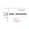 Yost Vises Y18SS Vise Screw | 18 Inch DIY Vise