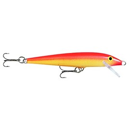 Rapala Original Floater 05 Fishing Lure (Gold Fluorescent Red)