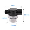 Twist-On Pipe Water Pump Strainer,RV Water Pump Filter Compatible With