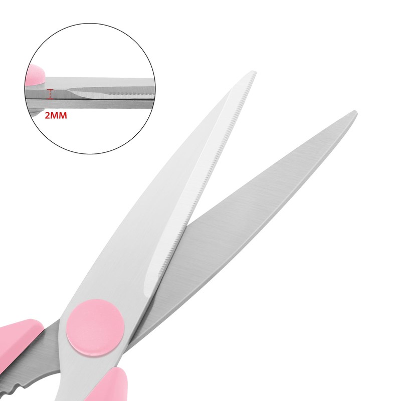 Vutyvve Kitchen Scissors, 3 Removable Kitchen Scissors, Stainless Steel Blades,