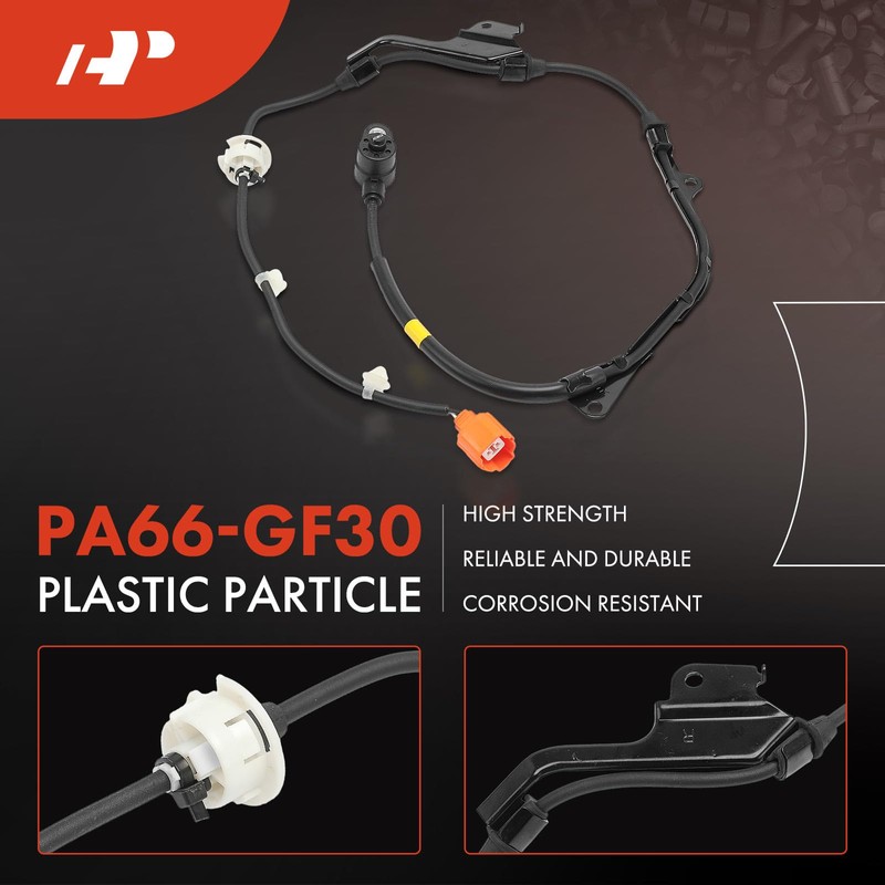 A-Premium ABS Wheel Speed Sensor Compatible with Honda Models -