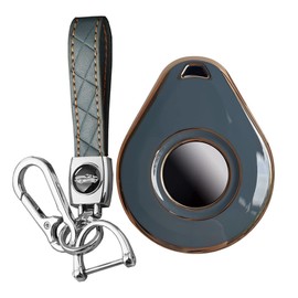 KUNIO Key Fob Cover fit for Harley Davidson X48 1200 883 Street Glid Touring Sportster Dyna Key Cover TPU Key Case Motorcycle Key Cover Case key fob cover Key Chain A Grey