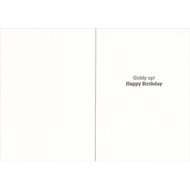 Little Girl On Horse - Avanti America Collection Birthday Card