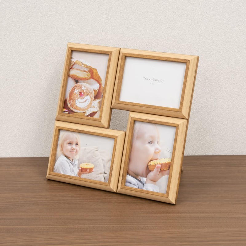 Fuji Color 507083 Photo Frame, Natural Color Frame, 2601L4, Large,