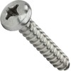 #4 x 5/16" Pan Head Sheet Metal Screws, Stainless Steel