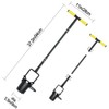 Colwelt Bulb Planter Tool Long Handle, Serrated Base Gardening Bulb