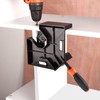 Single Handle 90 Degree Right Angle Clamp - Adjustable Aluminium