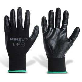 Mikel´s GEN-2M, Guantes para trabajo de nylon con espuma de nitrilo (M)