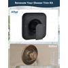 Replacement Shower Escutcheon Plate for Moen T2471BL Gibson Posi-Temp Trim