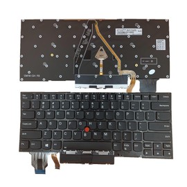 Siakoocty Replacement US with Pointing with Backlight Keyboard for Lenovo ThinkPad X1 Carbon Gen 7th 2019, ThinkPad X1 Carbon Gen 8th 2020 Laptop, ThinkPad X1 Yoga Gen 4 2019 & X1 Yoga Gen 5 2020