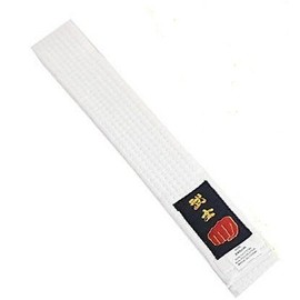 Longford Store UK Karate Belt Martial Arts Taekwondo Judo Kickboxing Ju-Jitsu Shotokan (White, 240cm Junior)