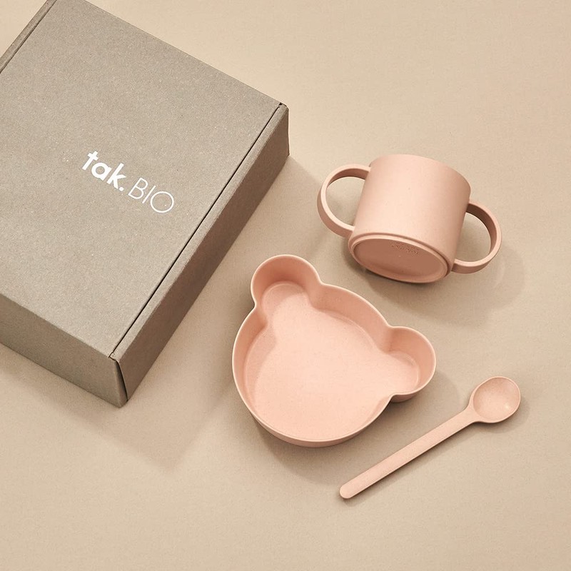 tak BIO KIDS DISH gift box bear mini tack bio