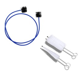 Trumpet Cleaning Care Kit Trumpet Mouthpiece Brush Trumpet Cleaning Set Care and Cleaning Brush Set for Musical Instruments Brass Instruments Trumpet Horn Euphonium Tuba Blue