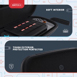 STEALTH Reisetasche für Handheld-Konsole, kompatibel mit Switch 2, robust und leicht