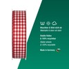 Decorative Red White Checked Ribbon Width 25 mm Roll 25