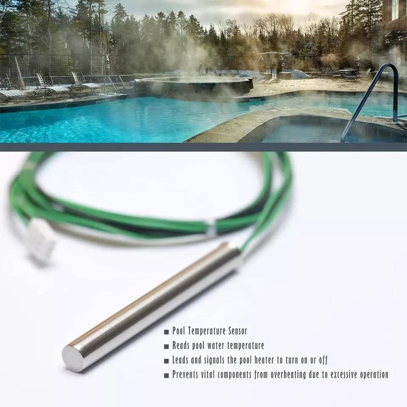 KEYOPO Pool Heater Temperature Sensor 009577F Compatible with Raypak Heaters