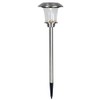 Star LED-Solar-Pathlight, Farbe: silber, ca. 48 x 15 cm, 1