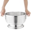 Vogue 12840 Colander 12In Strainer Kitchen Cooking Heavy Duty Aluminium