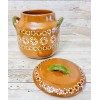 Olla de Barro con tapa Terracota Bean Soup Pot with