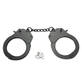 qufan Handcuffs Toy SM Police Cosplay Realistic For Children Adults Unisex Dress Size