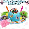 Chennyfun Easter Bonnet Kit Easter Decorations - DIY Easter Bonnet