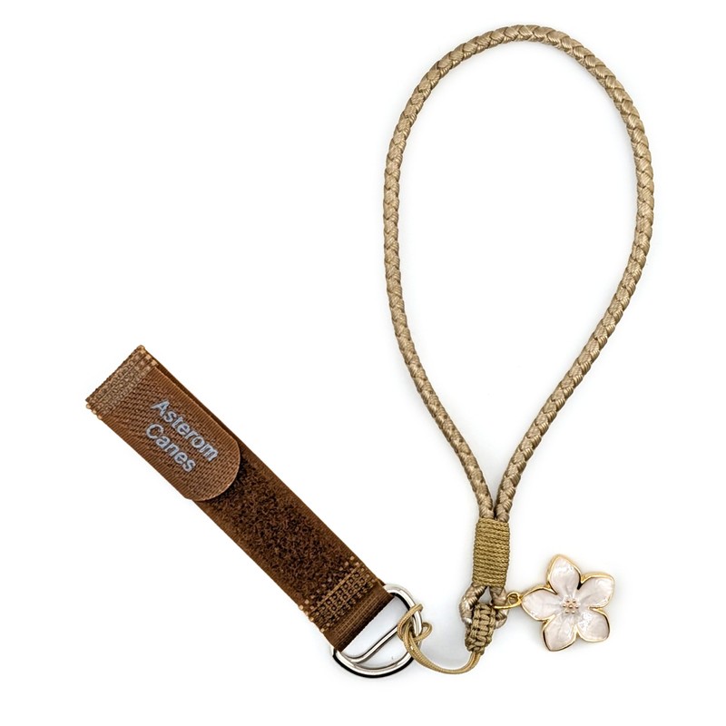 Asterom Cane Strap for Women, Walking Cane Accessories - Fashionable
