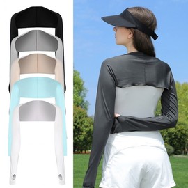 Basic Bolero Cooling Arm Sleeves for Sun Protection Cooling Sky Blue 2ea
