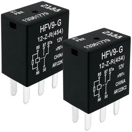 13361779 HFV9-G 12-Z-R(454) Relay (2-Pack) 5-Pin SPDT 12VDC 30A/20A