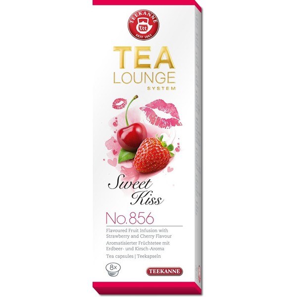 Teekanne Tealounge Capsules Sweet Kiss No. 856 (1 x 8