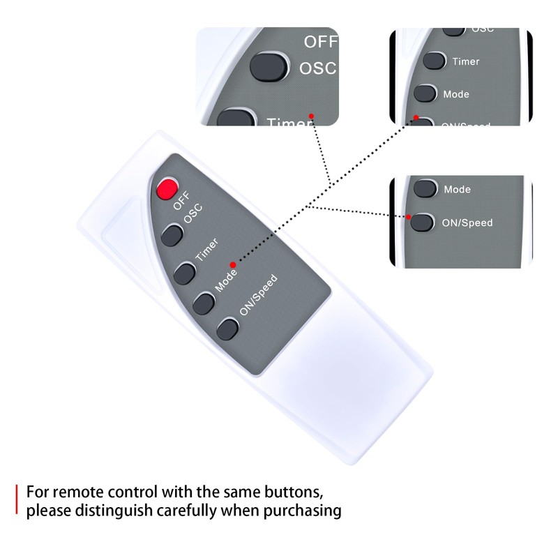 HZIME New Replace Remote Control Compatible for Comfort Zone 16"