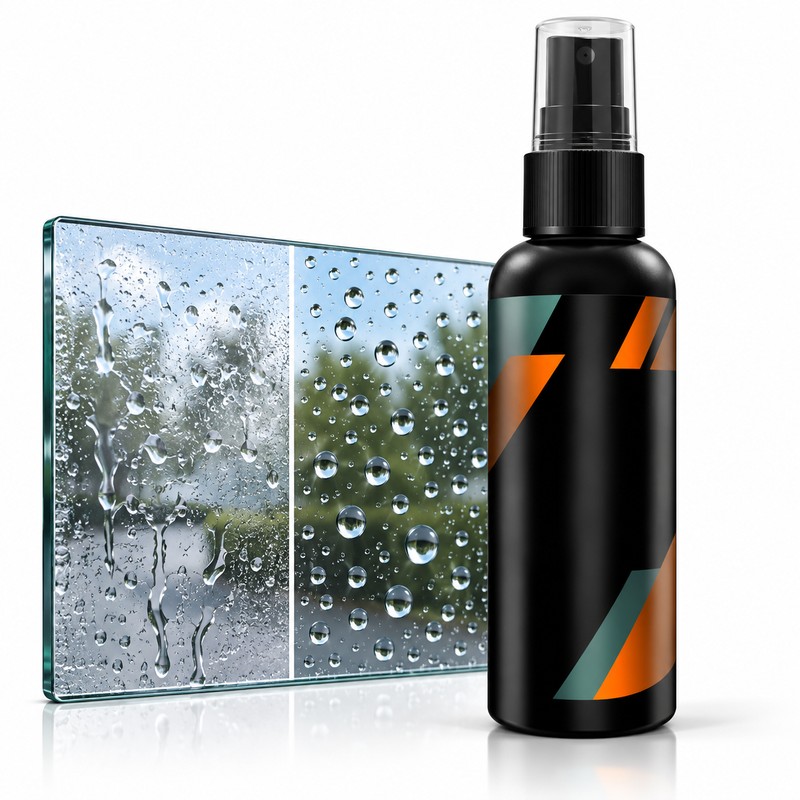 Windshield Water Repellent Spray for Car Glass – Hydrophobic Rain-Repellent