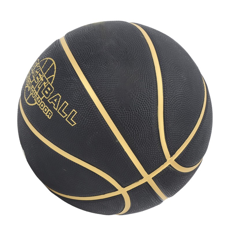 Black Basketball Training Wear Resistance Safe Large Particles Easy Grip