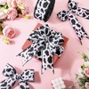 Berlune 50 Yards 2.5 Inch Cow Print Ribbons Wide Cow