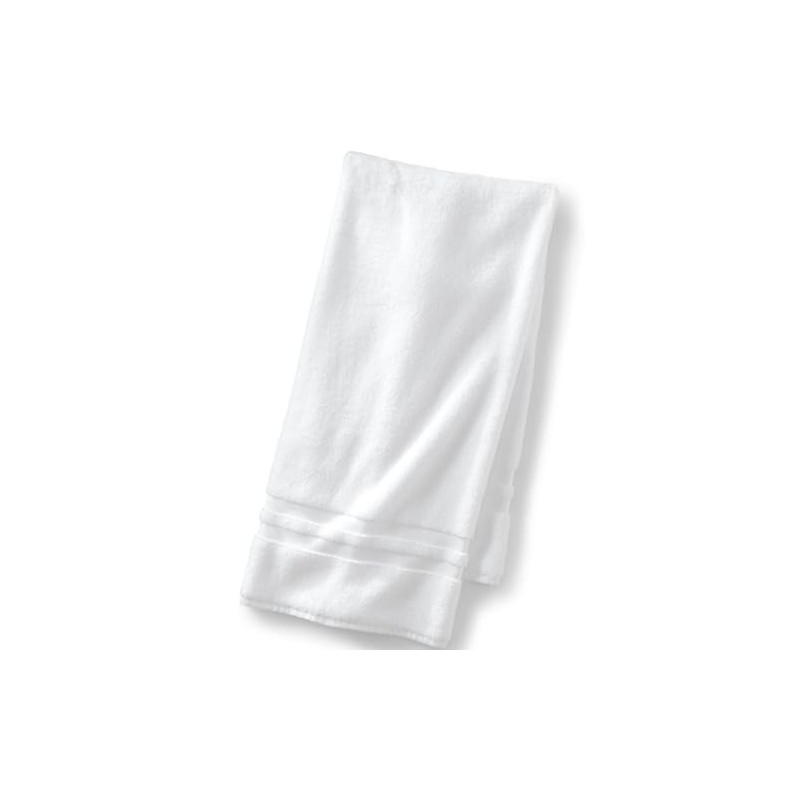Lands' End Essential Towel White Bath- Bath Sheet