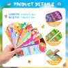 Lincia 60 Pcs Scratch and Sniff Scented Bookmarks Bulk for