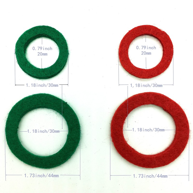 Hayodo Battery Terminal Anti Corrosion Fiber Washers Battery Terminal Protector