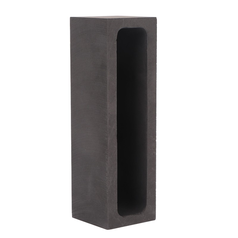 Graphite Ingot Mold Rectangular High Thermal Stability Metal Graphite Crucible