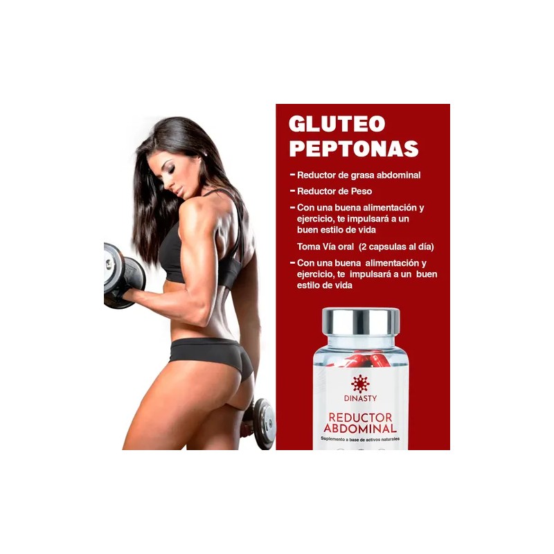 Creatina Blu-e + Glúteo Peptona + Reductor Abdominal Dinasty
