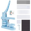 Happizza Magnet Button Maker Machine 50mm/1.97 in, Square Photo Magnet